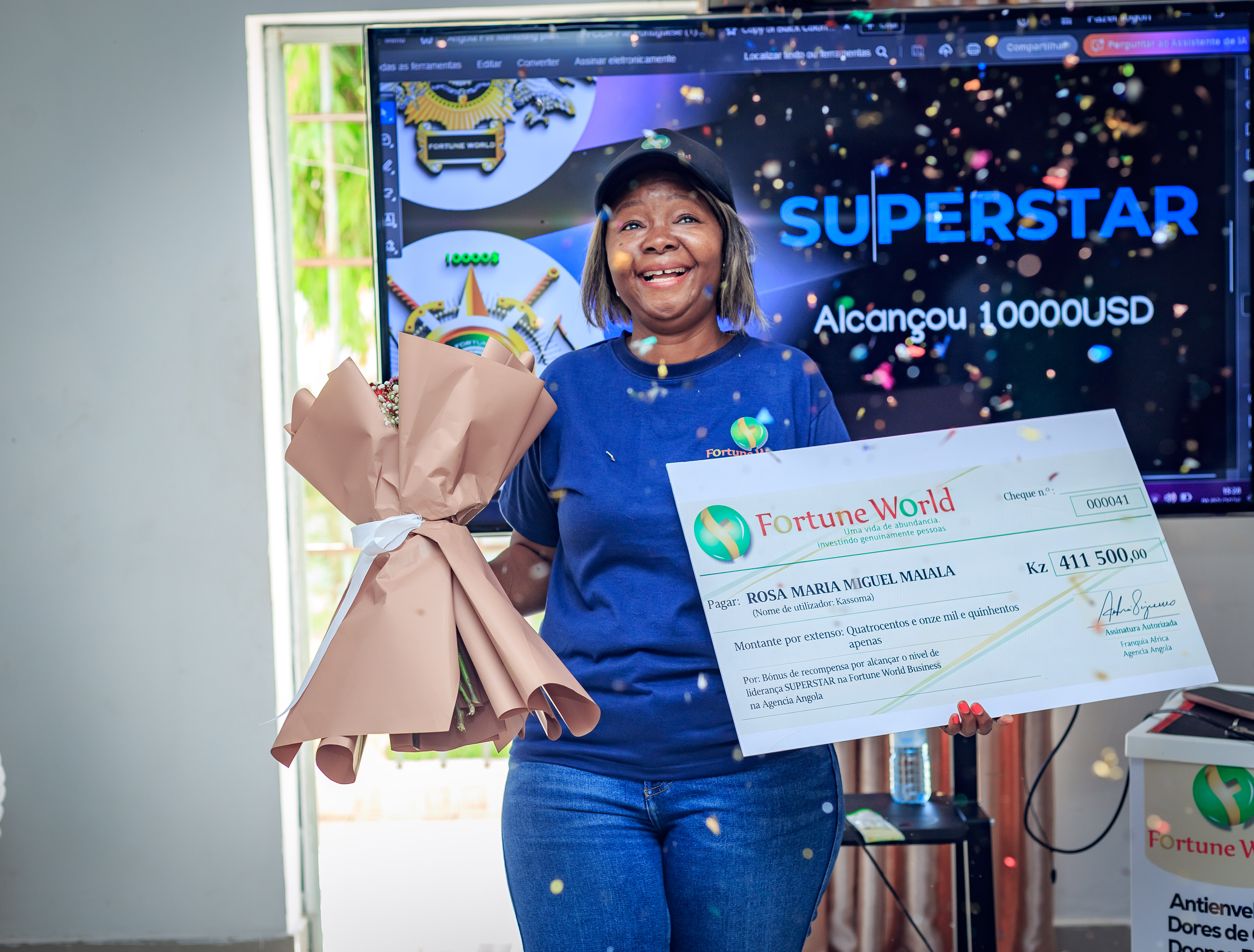 A massive well done to Kassoma! You aren’t just a leader; you’re an inspiration to the whole team.